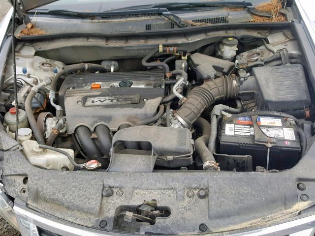 1HGCP26438A084448 - 2008 HONDA ACCORD LXP SILVER photo 7