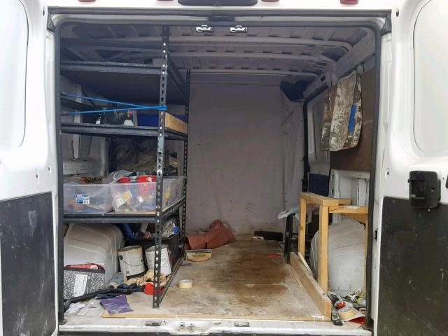 3C6TRVNGXGE123576 - 2016 RAM PROMASTER 白色 照片 9