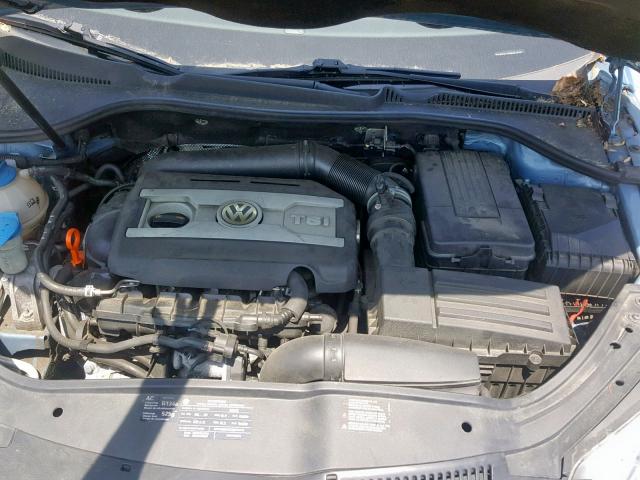 WVWFA71F39V012761 - 2009 VOLKSWAGEN EOS LUX 蓝色 照片 7
