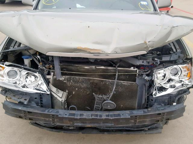 5NPET4AC9AH639575 - 2010 HYUNDAI SONATA GLS GREEN photo 7