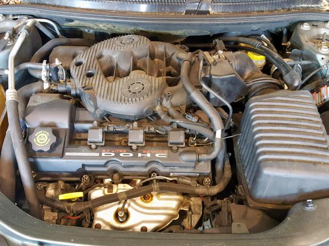 1C3EL55R22N250822 - 2002 CHRYSLER SEBRING LX GRAY photo 7