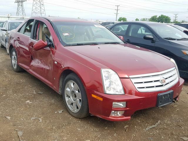 1G6DW677670116080 - 2007 CADILLAC STS RED photo 1