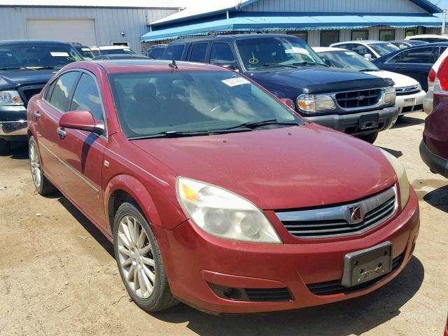 1G8ZV57737F189883 - 2007 SATURN AURA XR RED photo 1