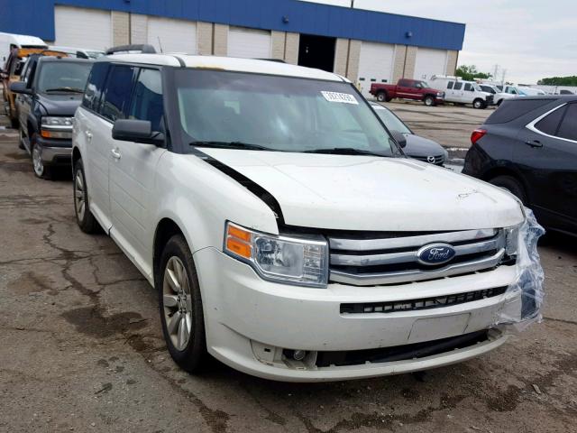 2FMDK51C59BA06272 - 2009 FORD FLEX SE WHITE photo 1