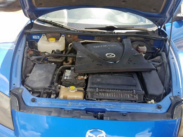 JM1FE173550147990 - 2005 MAZDA RX8 BLUE photo 7