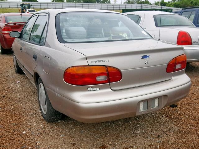 1Y1SK52812Z416734 - 2002 CHEVROLET GEO PRIZM 银色 照片 3