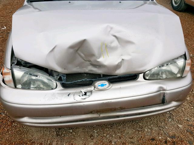 1Y1SK52812Z416734 - 2002 CHEVROLET GEO PRIZM 银色 照片 7