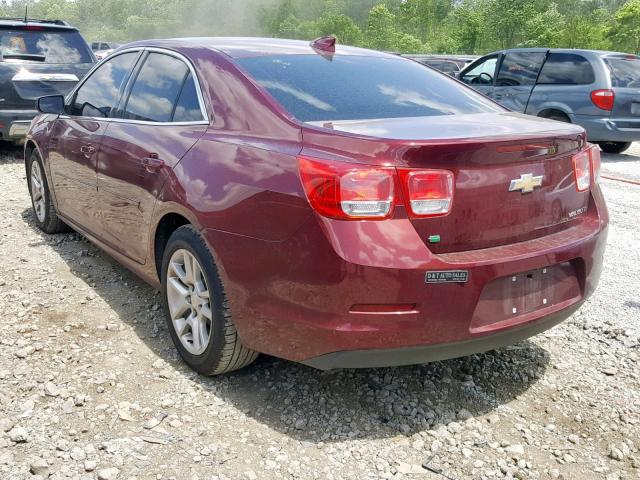 1G11C5SL6FF319031 - 2015 CHEVROLET MALIBU 1LT 勃艮第红 照片 3
