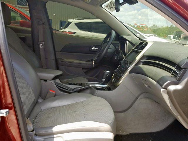 1G11C5SL6FF319031 - 2015 CHEVROLET MALIBU 1LT 勃艮第红 照片 5