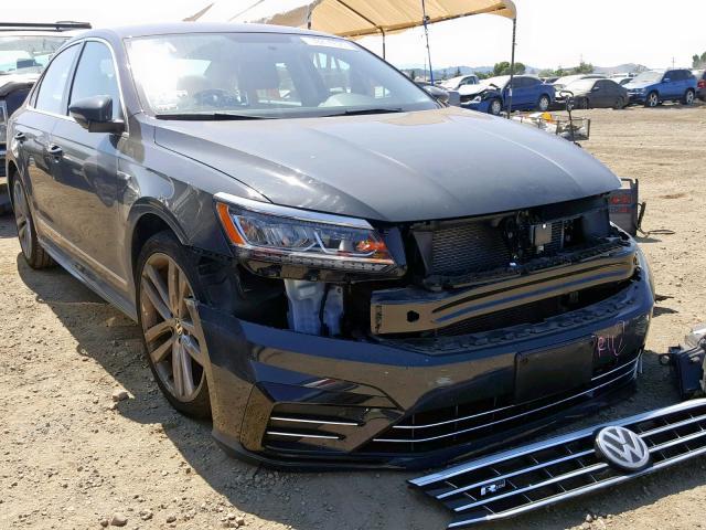 1VWDT7A35HC075939 - 2017 VOLKSWAGEN PASSAT R-L GRAY photo 1