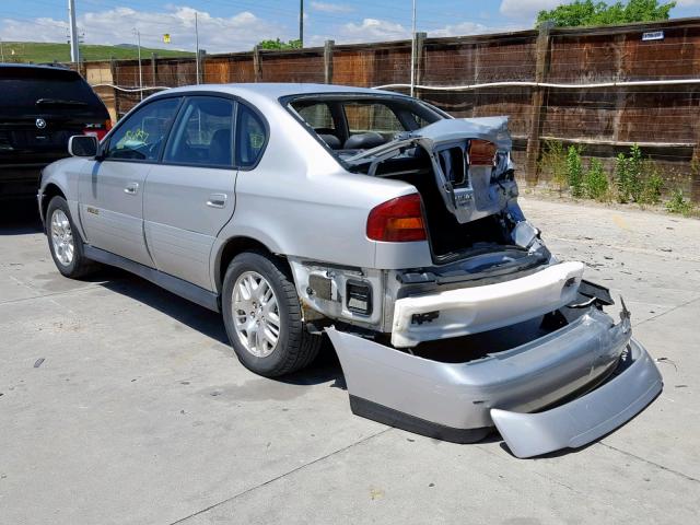 4S3BE686947203617 - 2004 SUBARU LEGACY OUT SILVER photo 3