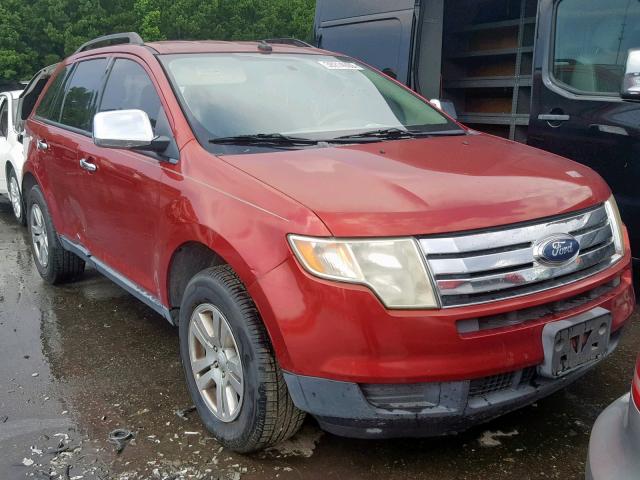 2FMDK46C57BA68822 - 2007 FORD EDGE SE BURGUNDY photo 1