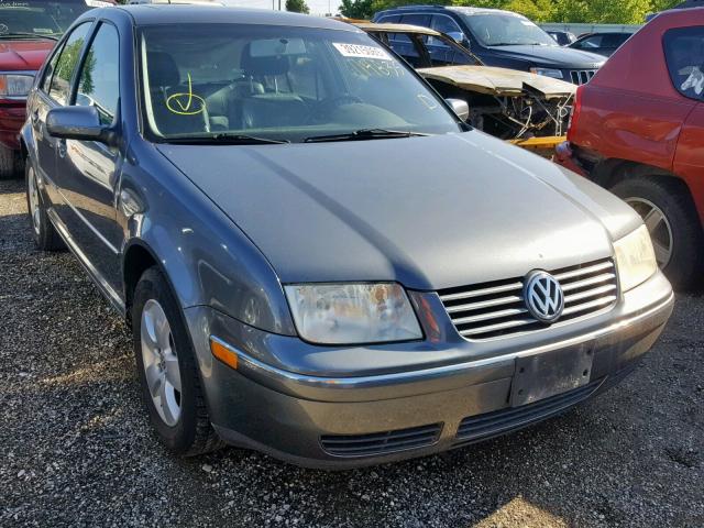 3VWSK69M14M051695 - 2004 VOLKSWAGEN JETTA GLS GRAY photo 1