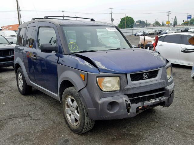 5J6YH28513L013201 - 2003 HONDA ELEMENT EX BLUE photo 1