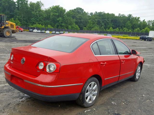 WVWJK73C98P031635 - 2008 VOLKSWAGEN PASSAT TUR RED photo 4