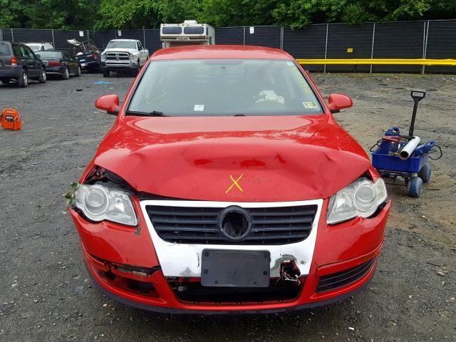 WVWJK73C98P031635 - 2008 VOLKSWAGEN PASSAT TUR RED photo 7