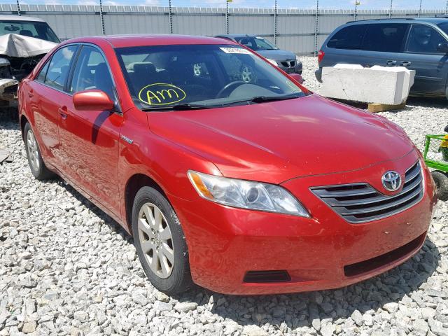 JTNBB46K273035274 - 2007 TOYOTA CAMRY NEW RED photo 1