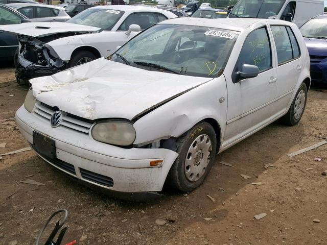 9BWFL61J864002775 - 2006 VOLKSWAGEN GOLF GL WHITE photo 2