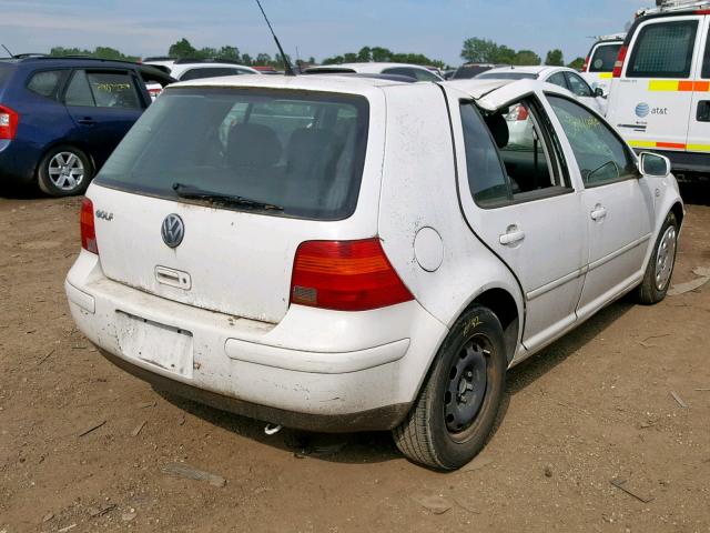 9BWFL61J864002775 - 2006 VOLKSWAGEN GOLF GL WHITE photo 4