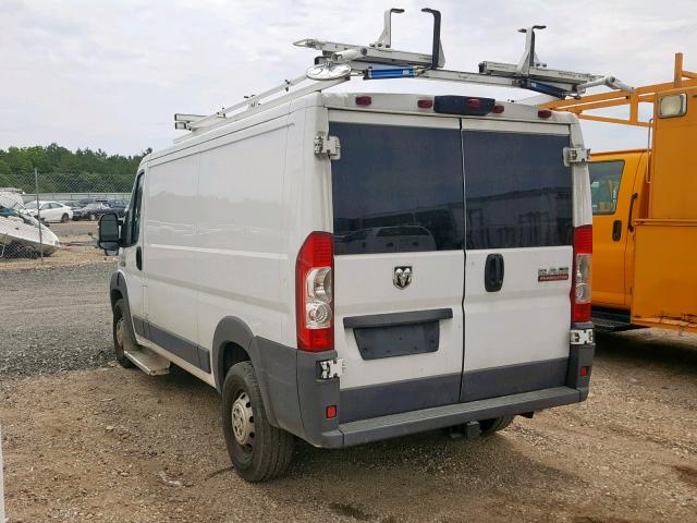 3C6TRVAG2FE513527 - 2015 RAM PROMASTER WHITE photo 3