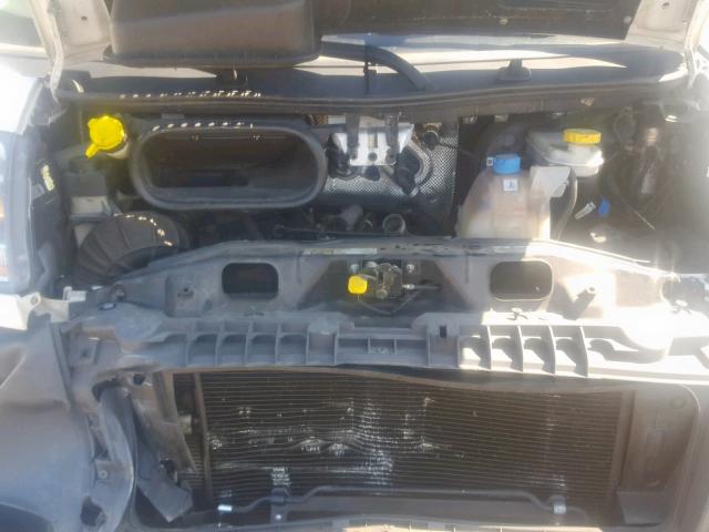 3C6TRVAG2FE513527 - 2015 RAM PROMASTER WHITE photo 7