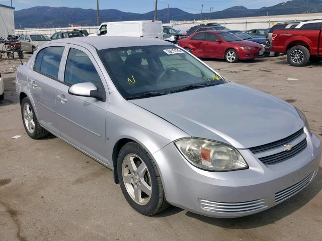 1G1AT58H897295963 - 2009 CHEVROLET COBALT LT SILVER photo 1