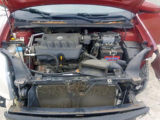 3N1AB61E28L752201 - 2008 NISSAN SENTRA 2.0 RED photo 7