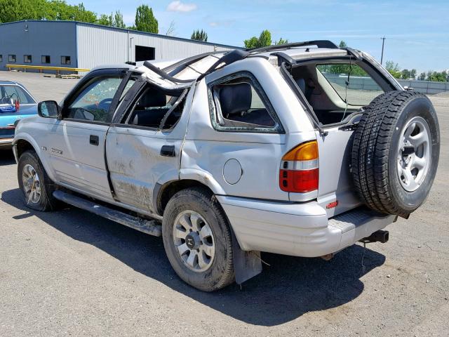 4S6DM58W414410387 - 2001 HONDA PASSPORT E 银色 照片 3