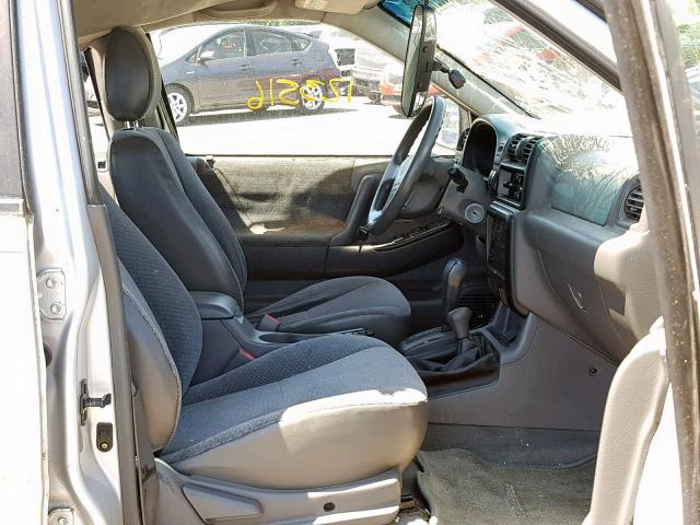 4S6DM58W414410387 - 2001 HONDA PASSPORT E 银色 照片 5