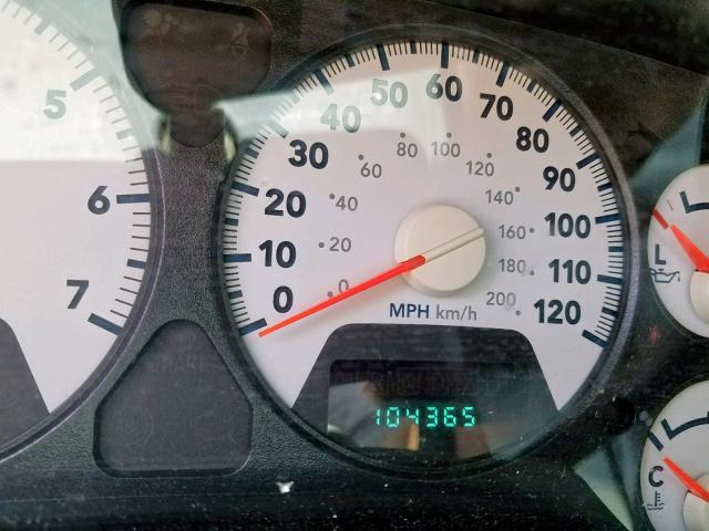 3D7KS26DX7G753376 - 2007 DODGE RAM 2500 S წითელი ფოტო 8