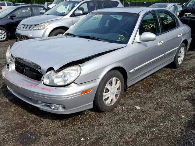 KMHWF25S05A153327 - 2005 HYUNDAI SONATA GL SILVER photo 2