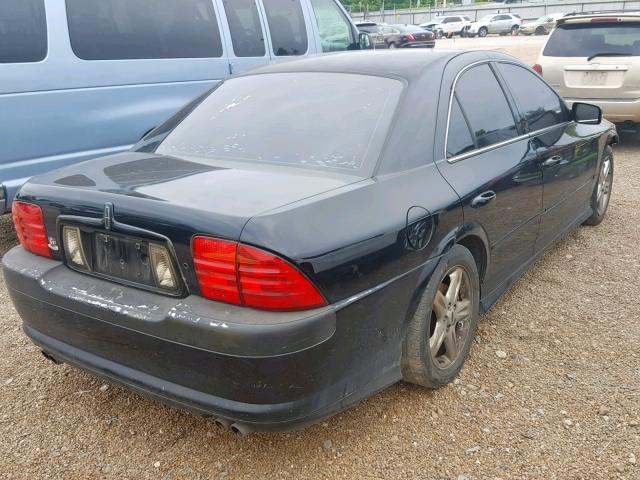 1LNHM87A92Y681294 - 2002 LINCOLN LS BLACK photo 4