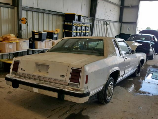 2FABP42F4FX220352 - 1985 FORD LTD CROWN WHITE photo 4