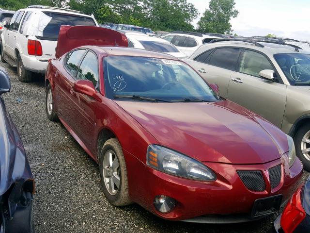 2G2WP552671179063 - 2007 PONTIAC GRAND PRIX MAROON photo 1