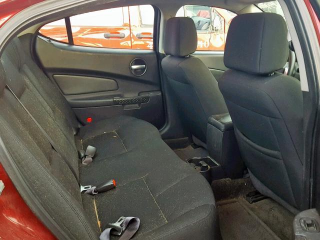 2G2WP552671179063 - 2007 PONTIAC GRAND PRIX MAROON photo 6