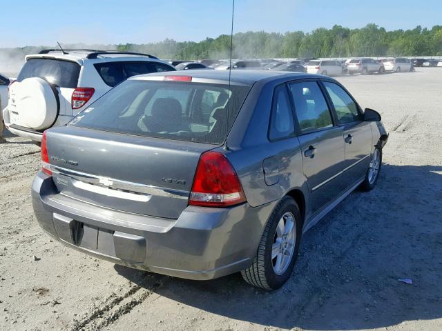 1G1ZT64884F233220 - 2004 CHEVROLET MALIBU MAX 灰色 照片 4