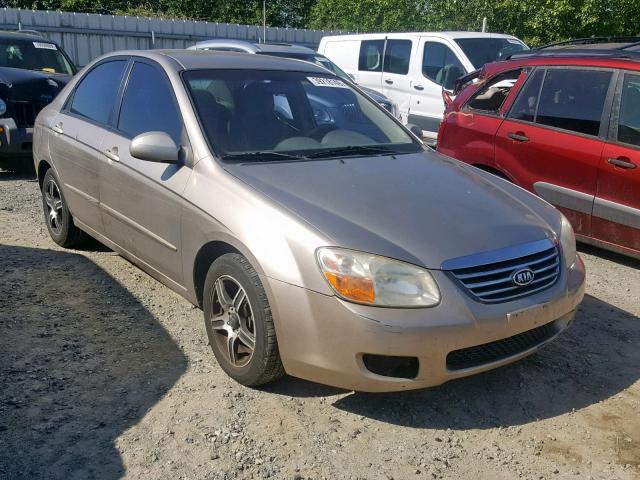 KNAFE122585569485 - 2008 KIA SPECTRA EX GOLD photo 1