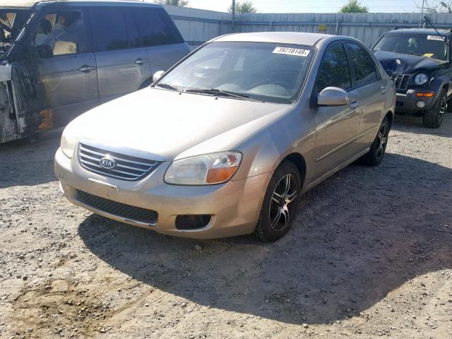 KNAFE122585569485 - 2008 KIA SPECTRA EX GOLD photo 2