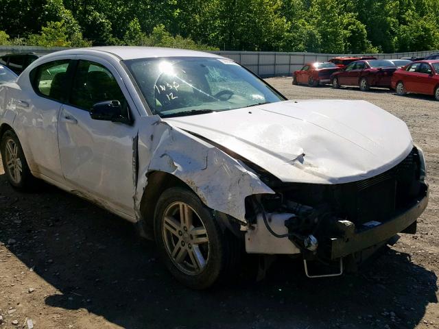 1B3BD1FB2BN555891 - 2011 DODGE AVENGER MA WHITE photo 9