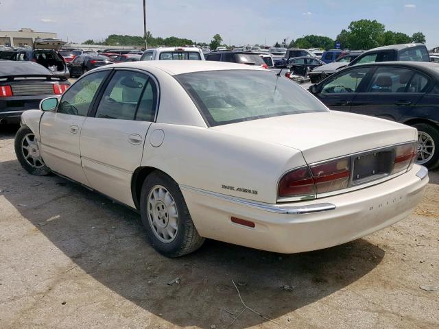 1G4CW54K414241313 - 2001 BUICK PARK AVENU WHITE photo 3