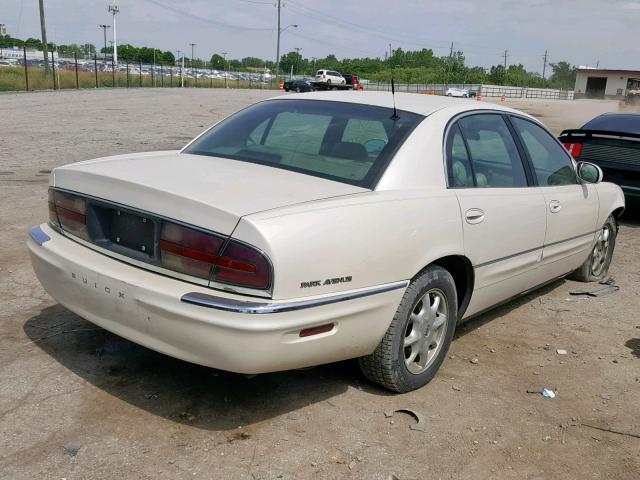 1G4CW54K414241313 - 2001 BUICK PARK AVENU WHITE photo 4