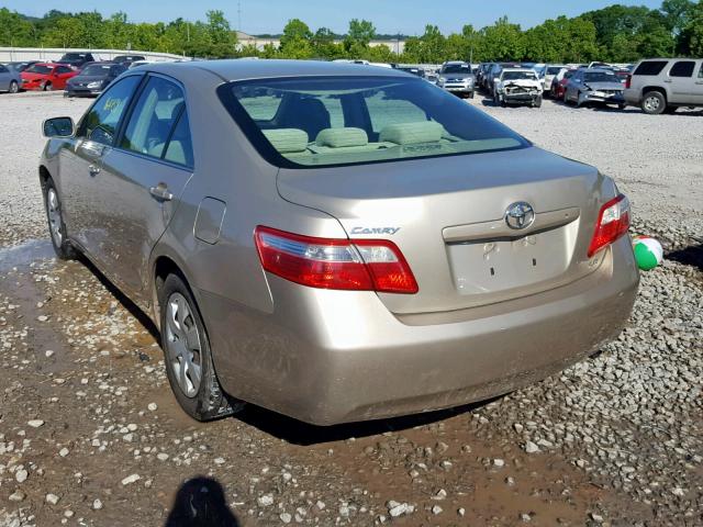 4T1BE46KX7U078813 - 2007 TOYOTA CAMRY NEW GOLD photo 3