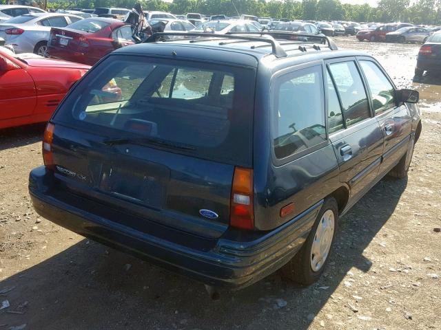 1FASP15J5SW320870 - 1995 FORD ESCORT LX GREEN photo 4