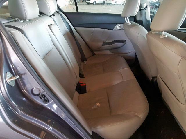 19XFB2F93EE239983 - 2014 HONDA CIVIC EXL 灰色 照片 6