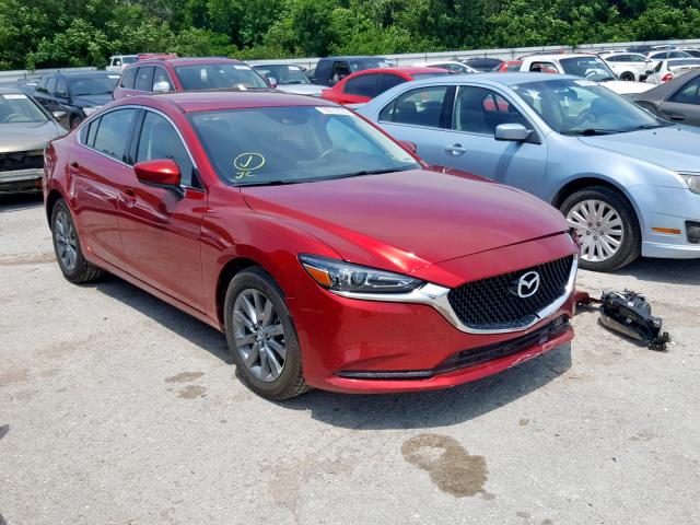 JM1GL1U51J1321607 - 2018 MAZDA 6 SPORT RED photo 1