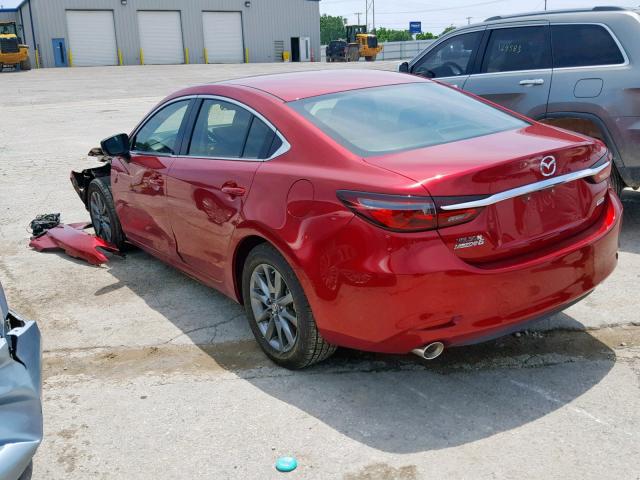 JM1GL1U51J1321607 - 2018 MAZDA 6 SPORT RED photo 3