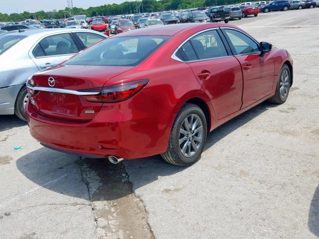 JM1GL1U51J1321607 - 2018 MAZDA 6 SPORT RED photo 4