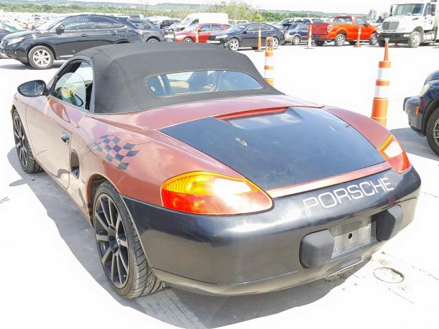 WP0CA2989YU625404 - 2000 PORSCHE BOXSTER TWO TONE photo 3