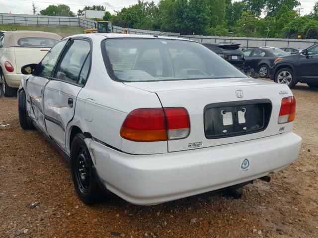 JHMEJ6527VS007134 - 1997 HONDA CIVIC DX WHITE photo 3