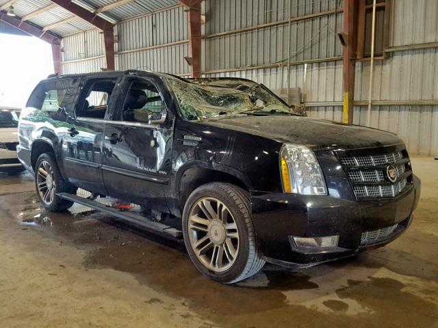 1GYS3JEF9DR287000 - 2013 CADILLAC ESCALADE E BLACK photo 1